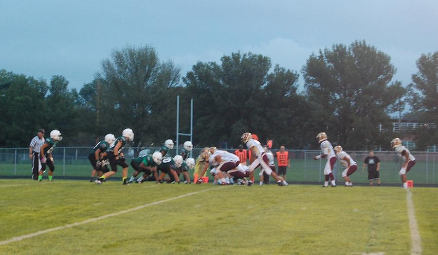 North and Lincoln face off, August 29, 2014
