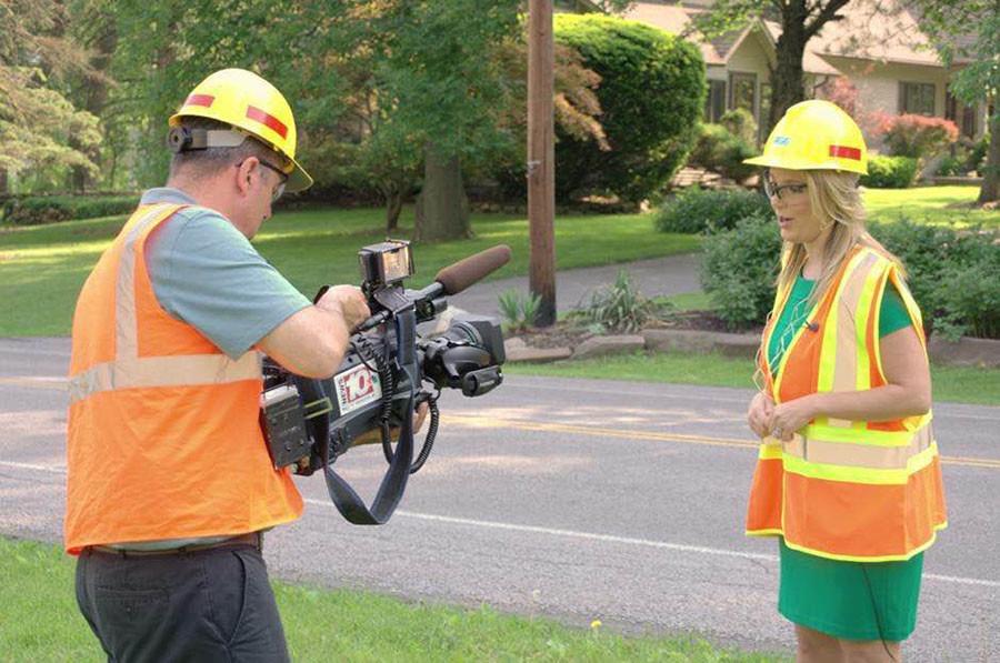 Nikki Rudd reports on location at her job in New York City. 